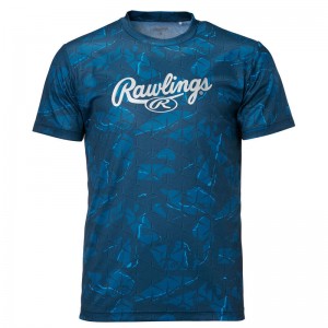 ローリングス RawlingsGLACIER SPIKE TシャツTシャツ Apparel 23FW (AST13F02-MBLU)