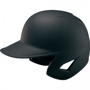 zett(ゼット)軟式 ツヤケシ ヘルメット 両耳野球 ソフトヘルメット ナンシキ(bhl381-1900)