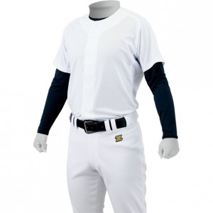 ゼット ZETTメカパンメッシュフルオープンシャツ野球特価 ソフトユニフォムレンシュシャツ(bu1281ms-1100)