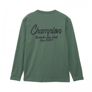 ＬＯＮＧ　ＳＬＥＥＶＥ　Ｔ－ＳＨCHAMPIONACTIVEWEAR MEN’S BASICウェア（メンズ・ユニ）(C3-A413)