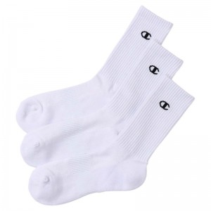 champion(チャンピオン)3P MIDDLE SOCKSACCESSORIESソックス(メンズ・ユニ)c3-zb722s-010