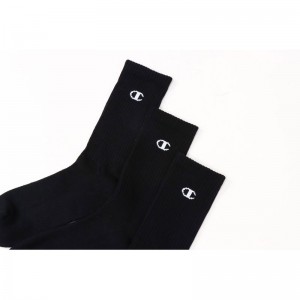 champion(チャンピオン)3P MIDDLE SOCKSACCESSORIESソックス(メンズ・ユニ)c3-zb722s-090