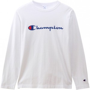 チャンピオン ChampionLONG SLEEVE T-SHIRTカジュアル長袖Tシャツ(c3q401-010)
