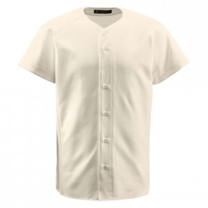 デサント DESCENTEフルオープンシャツ野球 ソフトユニフォーム シャツ・M(DB1011-SIVO)