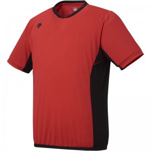 デサント(descente)ネオライトシヤツ野球ソフト半袖Tシャツ(db125-red)