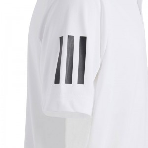 adidas(アディダス)K TENNIS CLUB 3ストライプス ポロシャツ硬式テニスウェアシャツEUI17