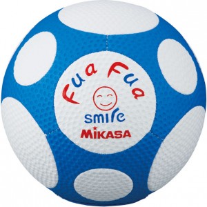 ミカサ mikasaフアフアサッカー4号(白 青)サッカー競技ボール(FFF4WB)