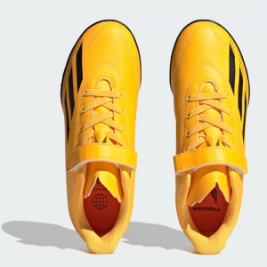 adidas(アディダス) エックス スピードポータル.4 H&L TF J ジュニア サッカートレーニングシューズ X 23SS (GZ2453)