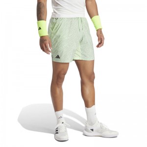 adidas(アディダス)M TENNIS プリント ショーツ PRO硬式テニスウェアショートパンツIKL81