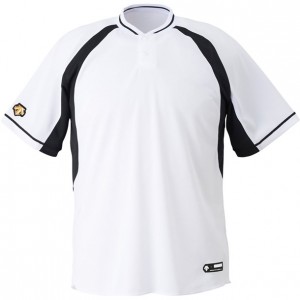 デサント DESCENTEジユニアベースボールシャツ野球 ソフトベースボールTシャツ(jdb103b-swbk)