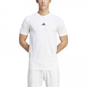 adidas(アディダス)43 MTENNIS TシャツPROテニスハンソデTシャツ(jrw80-it4024)