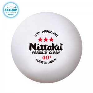 ニッタク(nittaku)3スタープレミアム クリーン 1ダース卓球競技ボール(nb1701)