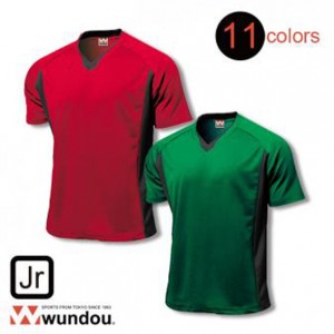 ウンドウ wundouベーシックサッカーシャツ P1910 110～150サイズ 無地