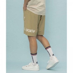 lecoqsportif(ルコック)接触冷感 ハーフパンツマルチトレ-ニングボトムス単品(パンツ)qmmxjd01-bg