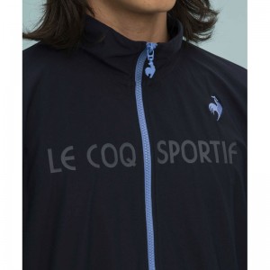 lecoqsportif(ルコック)接触冷感ジャージ スタンドジャケットマルチトレ-ニングトップス(SET)qmmxjf02-nv