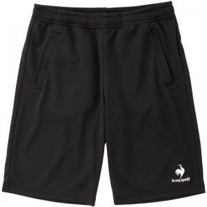 lecoqsportif(ルコック)エコペットハーフパンツマルチSPスウェットH・3/4P(qmwtjd20z-blk)