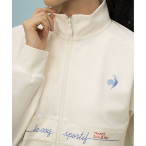 lecoqsportif(ルコック)ヘランカジャージ スタンドジャケットマルチトレ-ニングトップス単品(etc)qmwxjc01-ewh