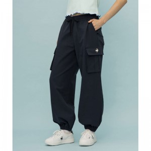 lecoqsportif(ルコック)LCS Plumeクロス ジョガーパンツマルチトレ-ニングボトムス単品(パンツ)qmwxjd10-nv