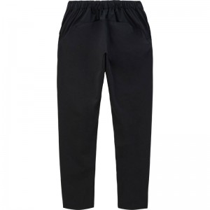 lecoqsportif(ルコック)AIR STYLISH PANTS(L`oeuf forme)マルチトレ-ニングボトムス単品(パンツ)qmwxjd30-bk