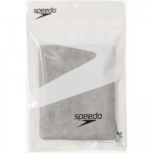 speedo(スピード)MICROセームタオル(L)水泳タオル(se62002w-gy)
