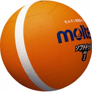 モルテン moltenソフトラインドッジボール オレンジ1ゴウハントドッチ競技ボール(sfd1orl)