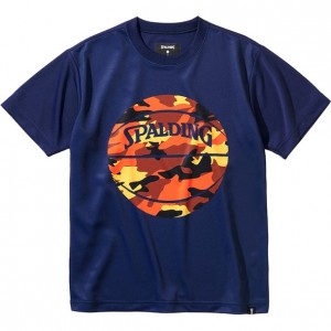 スポルディング SPALDINGジュニアTシャツ マルチカモボールバスケットTシャツ J(sjt211620-5400)