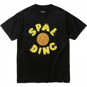 spalding(スポルディング)JRTシャツ スポンジボブアルファベッバスケットTシャツ J(sjt23158s-1000)