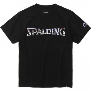spalding(スポルディング)JRTシャツ オーバーラップド カモ ロコバスケットTシャツ J(sjt24050-1000)