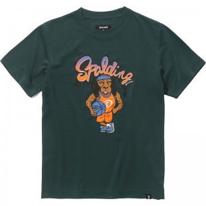 spalding(スポルディング)JRTシャツ ビーグル グラフィティバスケットTシャツ J(sjt24055-2700)