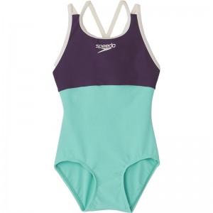 speedo(スピード)GIRLS SUIT水泳 水着 WJ(slg92301-nt)