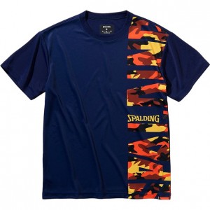 スポルディング SPALDINGTシャツ マルチカモロゴバスケット 半袖Tシャツ(smt211020-5400)