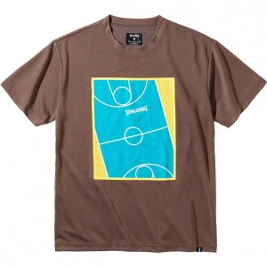 スポルディング SPALDINGTシャツ プレイフィールド スムースドライバスケット 半袖Tシャツ(smt211280-2900)