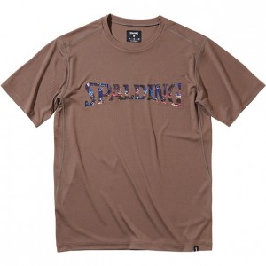 スポルディング SPALDINGTシャツ ナイトステージロゴ ライトフィットバスケット 半袖Tシャツ(smt211310-2900)