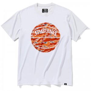 spalding(スポルディング)Tシャツ タイガーカモボールバスケット 半袖 Tシャツ(smt22001-2300)