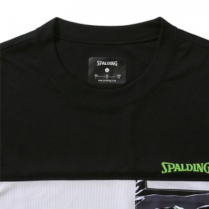 spalding(スポルディング)Tシャツ タイガーカモポケットバスケット 半袖 Tシャツ(smt22002-1000)