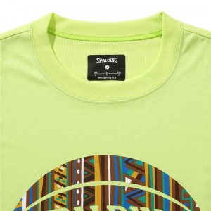 spalding(スポルディング)Tシャツ アフリカントライバルボールバスケット 半袖 Tシャツ(smt22005-4200)