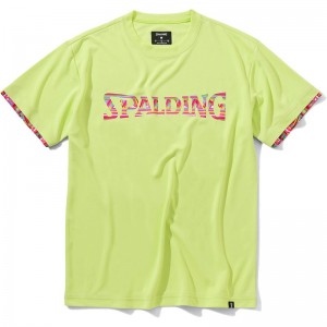 spalding(スポルディング)Tシャツ アフリカントライバルロゴバスケット 半袖 Tシャツ(smt22006-4200)