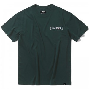 spalding(スポルディング)Tシャツ ホログラム ワードマークバスケット半袖 Tシャツ(smt22128-2700)