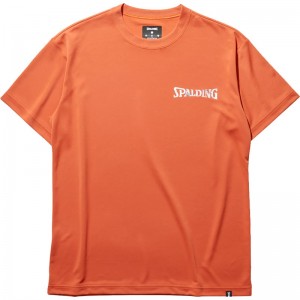spalding(スポルディング)Tシャツ ホログラム ワードマークバスケット半袖Tシャツ(smt22128-2800)
