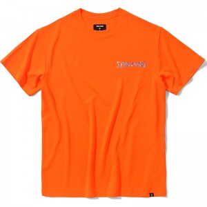 spalding(スポルディング)Tシャツ ホログラム ワードマークバスケット半袖 Tシャツ(smt22128-7600)
