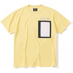 spalding(スポルディング)Tシャツ ホログラムポケットバスケット 半袖Tシャツ(smt23022-6900)