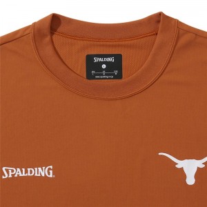 spalding(スポルディング)Tシャツ テキサス ホーン プリントバスケット 半袖Tシャツ(smt23042tx-7400)