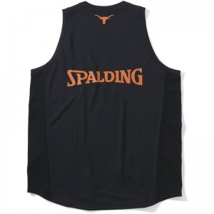 spalding(スポルディング)タンクトップ テキサス ナンバーバスケット ノースリーブ・タンクT(smt23045tx-1000)