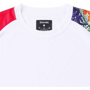 spalding(スポルディング)バレーボールTシャツ トロピクススリーブバレー半袖Tシャツ(smt23065v-2000)