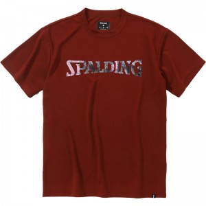 spalding(スポルディング)Tシャツ ウォールペイント ロゴバスケット 半袖Tシャツ(smt23114-8900)