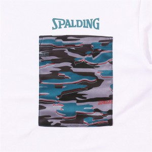 spalding(スポルディング)Tシャツ オーバラップド カモ ポケットバスケット半袖 Tシャツ(smt24005-2000)