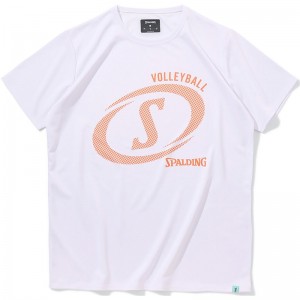 spalding(スポルディング)バレーボールTシャツ ファスト Sバレー半袖 Tシャツ(smt24020v-2000)