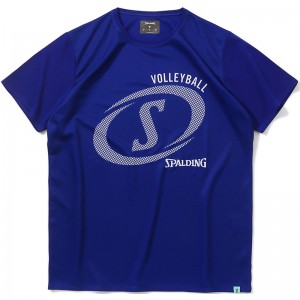 spalding(スポルディング)バレーボールTシャツ ファスト Sバレー半袖 Tシャツ(smt24020v-5800)