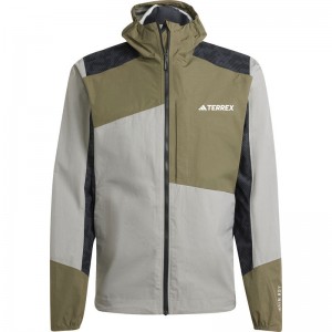 adidas(アディダス)テレックス Xperior ハイブリッド RAIN.RDY ジャケットアウトドア アウトドアジャケットＭ(tx430-iw8876)