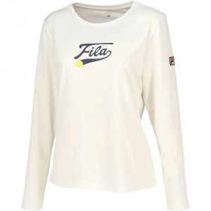 FILA(フィラ)ロングスリーブシャツテニス ロングＴシャツ ウィメンズ(vl2954-02)